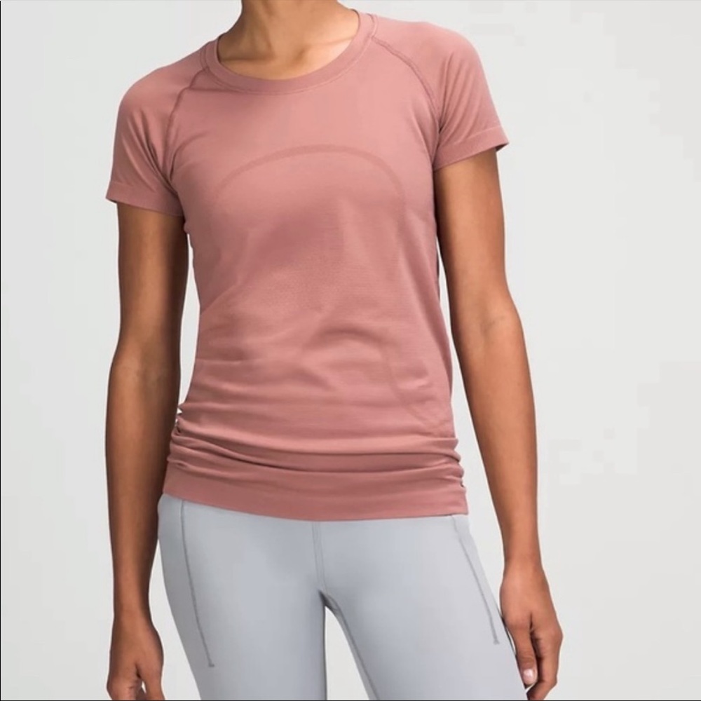 Lululemon Swiftly Tech 2.0 Short Sleeve Spiced Chai Size 8